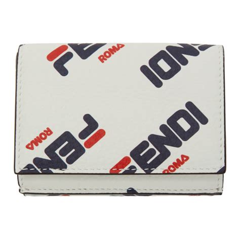 fendi mania trifold wallet|Fendi.